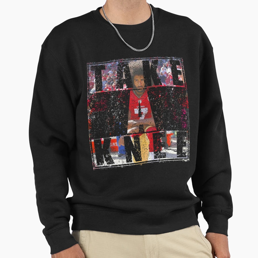 Take Knee Im Kap 7 Imwithkap Takeaknee I T-Shirt - Graphic Print Unisex - T-Shirt, Sweatshirt, Hoodie