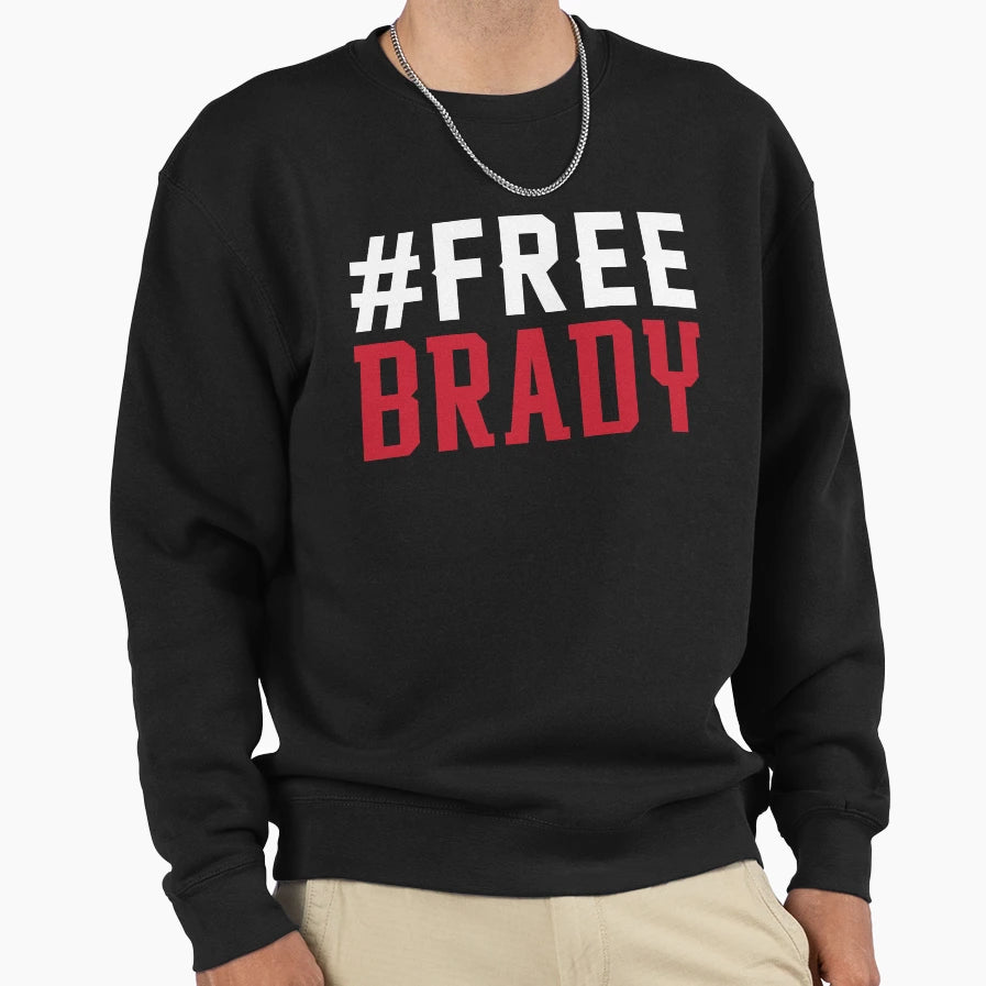 Free Brady Sweatshirt - Custom Art Print for Adults - T-Shirt, Sweatshirt, Hoodie