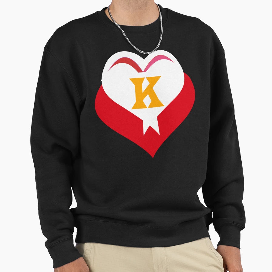 Letter K Sweatshirt - Novelty Apparel Men Women - T-Shirt, Sweatshirt, Hoodie
