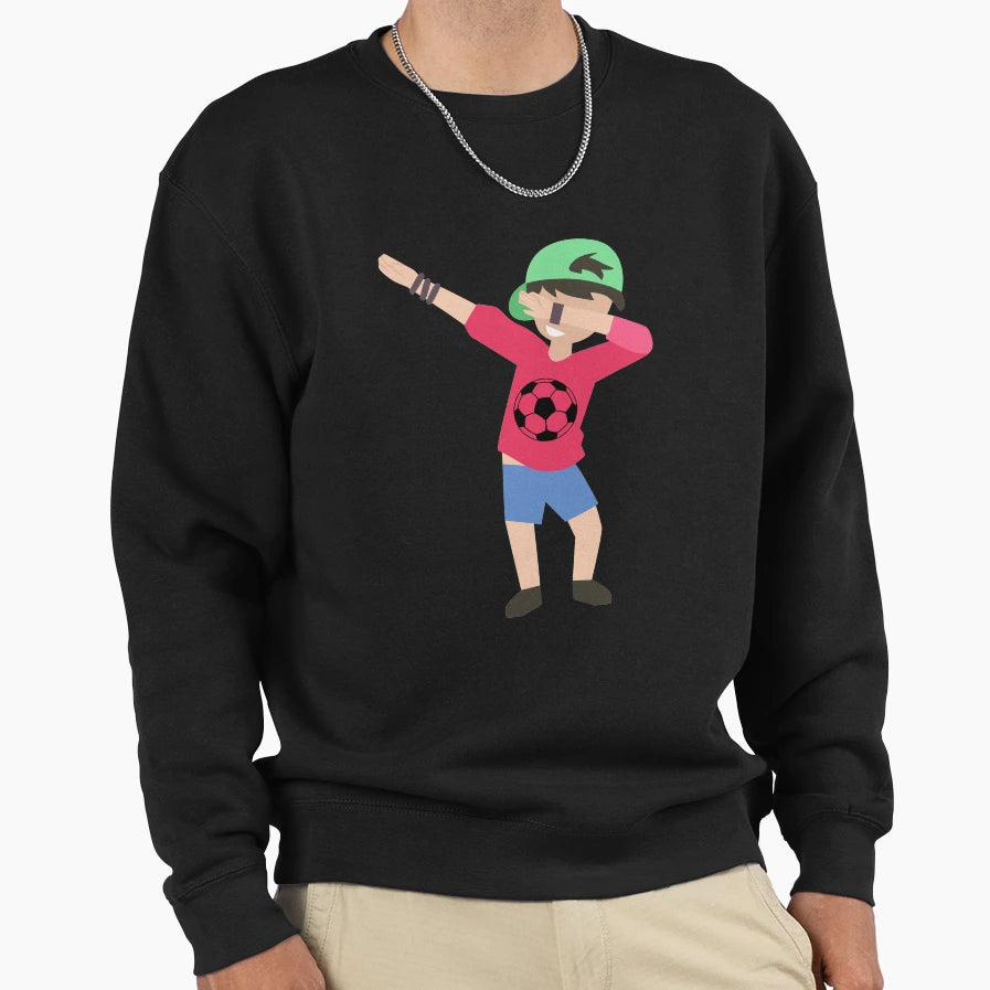 Dabbing Dab Soccer Ball Sports Shirts T-Shirt - Streetwear Style for Adults - T-Shirt, Sweatshirt, Hoodie