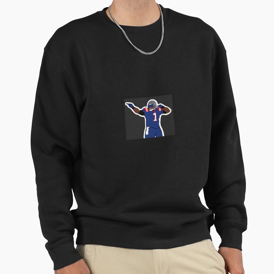 Cam Newton First Down Sweatshirt - Minimalist Print Unisex - T-Shirt, Sweatshirt, Hoodie
