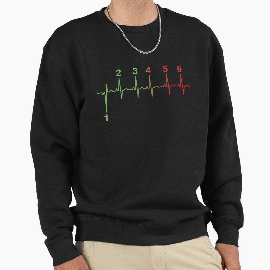 Moto Life Gear Shift Sweatshirt - Custom Art Print for Adults - T-Shirt, Sweatshirt, Hoodie