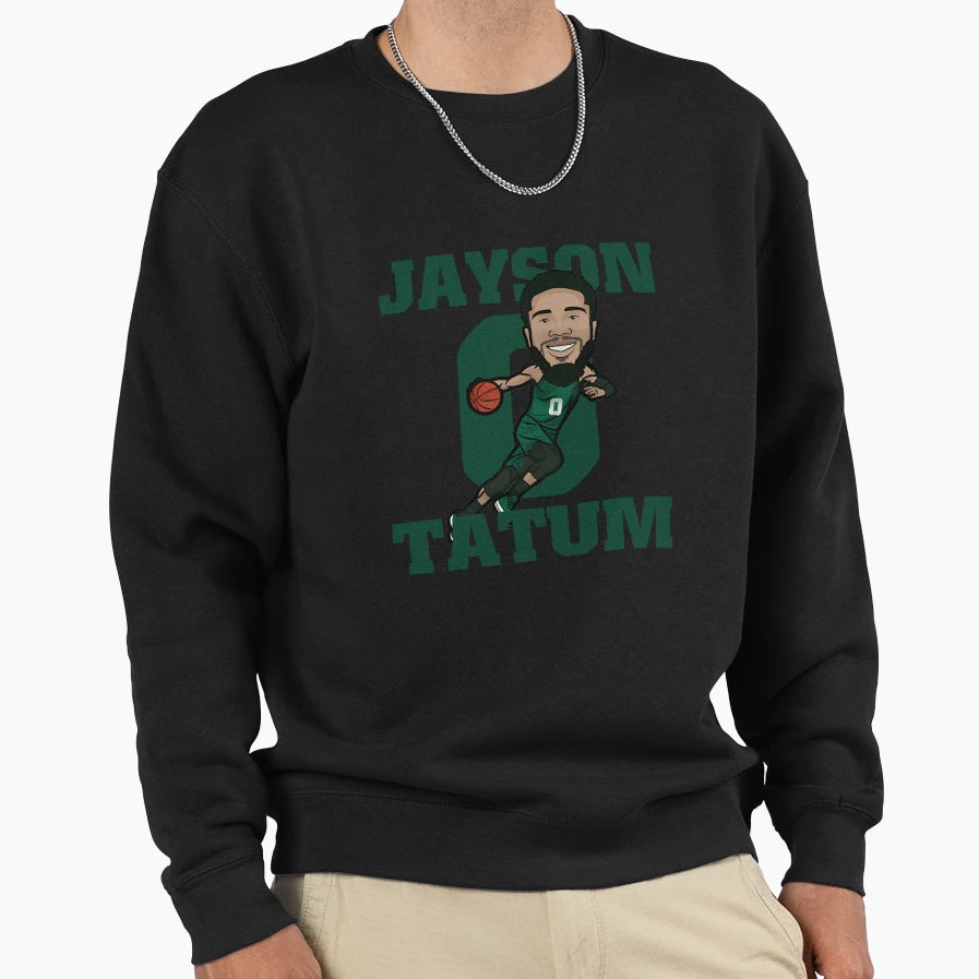 Jayson Tatum Basketball Funny Sweatshirt - Casual Everyday Wear for Adults - T-Shirt, Sweatshirt, Hoodie