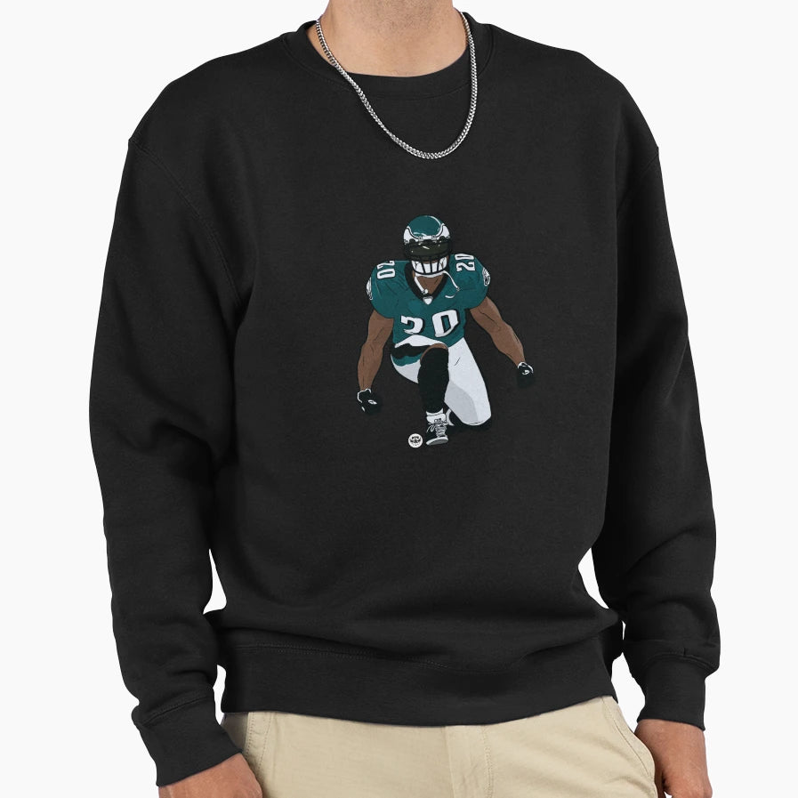 Weapon X Brian Dawkins Sweatshirt - Aesthetic Graphic Men Women - T-Shirt, Sweatshirt, Hoodie
