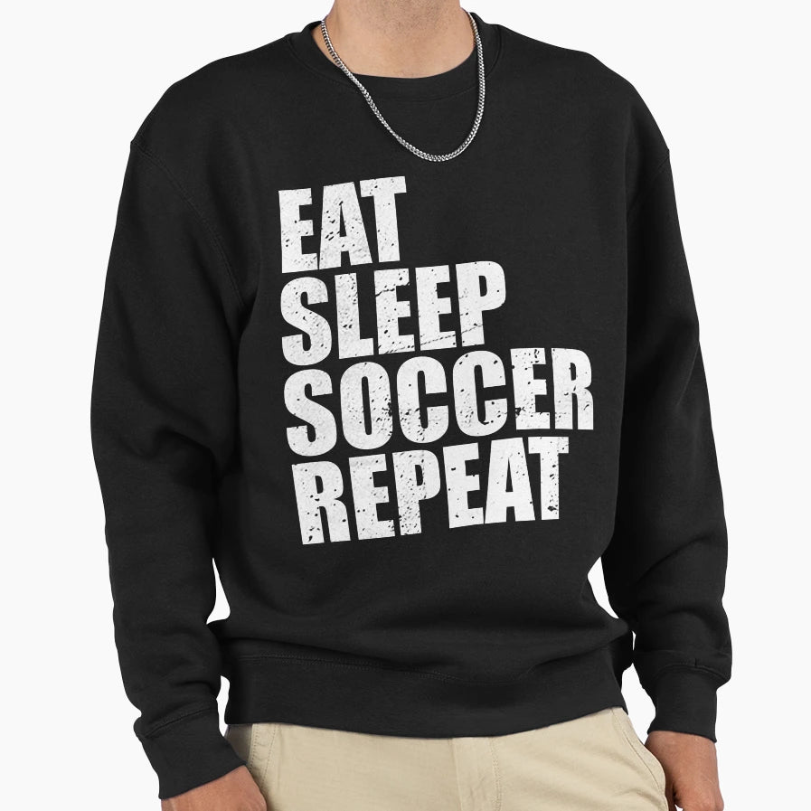 Soccer Sweatshirt - Minimalist Print for Adults - T-Shirt, Sweatshirt, Hoodie