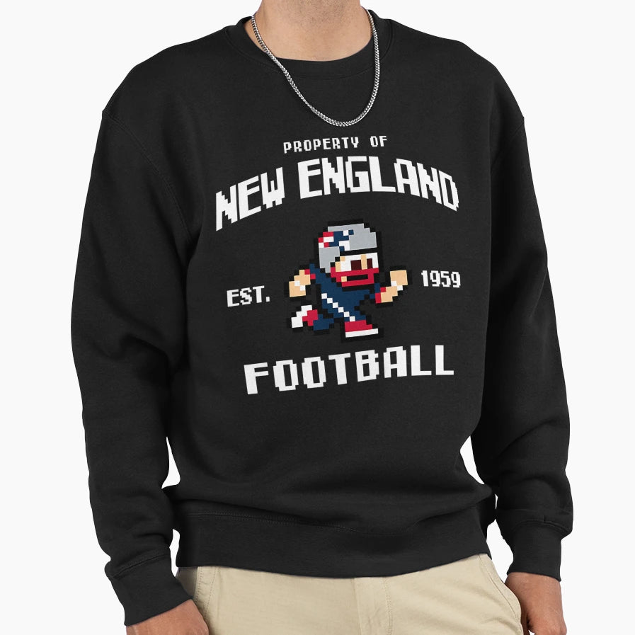 Property New England Patriots Sweatshirt - Aesthetic Graphic Unisex - T-Shirt, Sweatshirt, Hoodie