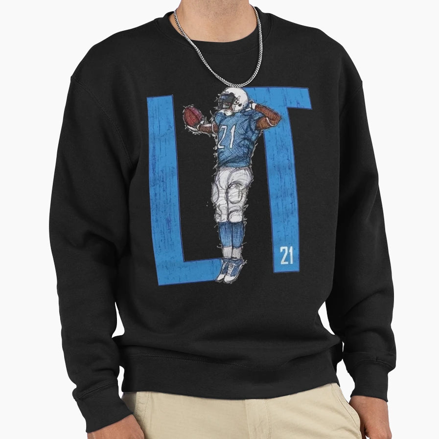 Ladainian Tomlinson Sweatshirt - Aesthetic Graphic for Adults - T-Shirt, Sweatshirt, Hoodie