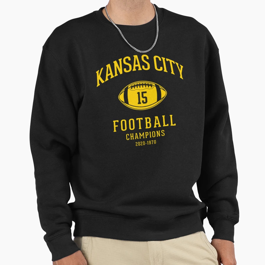 Kansas City Chiefs 2020 Campions Sweatshirt - Custom Art Print Men Women - T-Shirt, Sweatshirt, Hoodie
