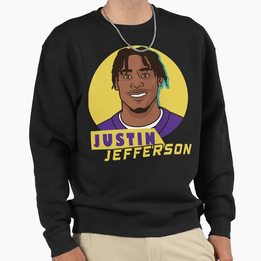 Justin Jeffer Sweatshirt - Trendy Graphic Unisex - T-Shirt, Sweatshirt, Hoodie