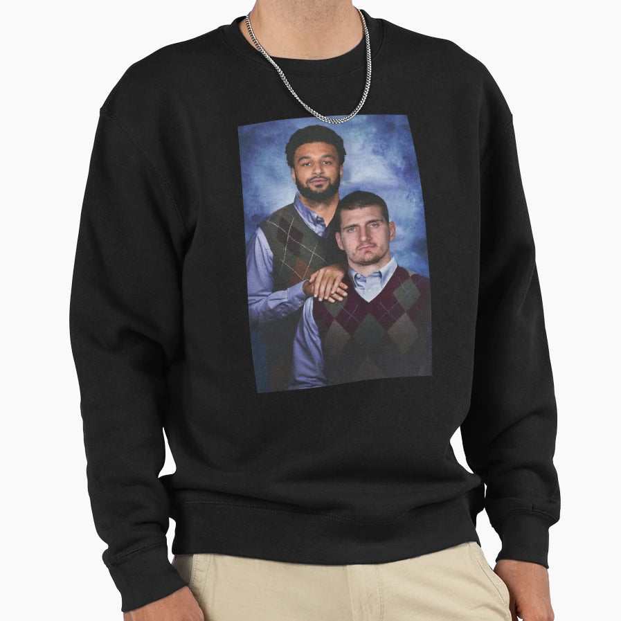 Nikola Jokic Jamal Murray Denver Sweatshirt - Novelty Apparel Men Women - T-Shirt, Sweatshirt, Hoodie