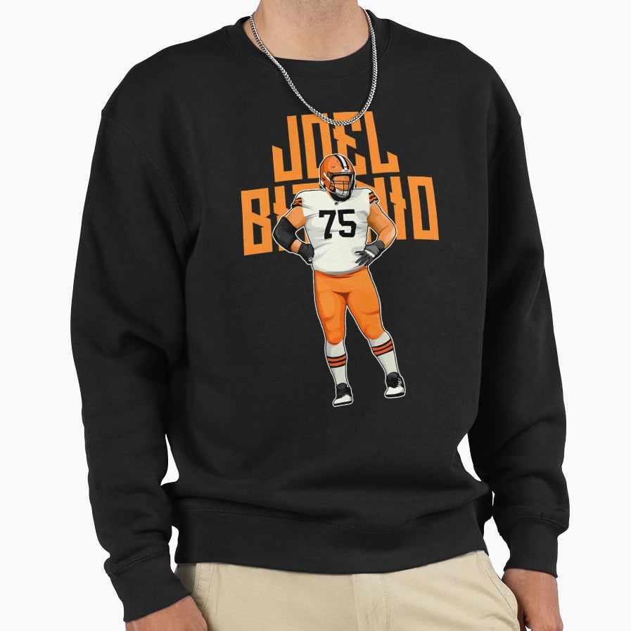 Joel Bitonio Stand 72 Bold Sweatshirt - Streetwear Style for Adults - T-Shirt, Sweatshirt, Hoodie