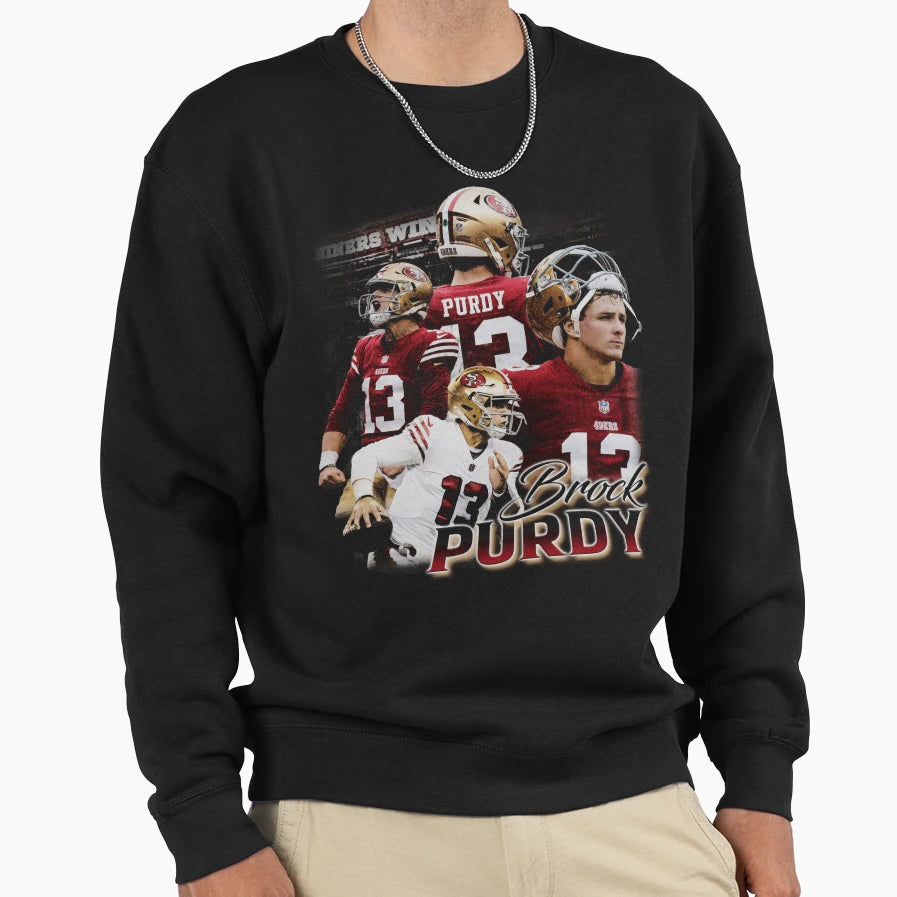 BP Collage Sweatshirt - Casual Everyday Wear Men Women - T-Shirt, Sweatshirt, Hoodie