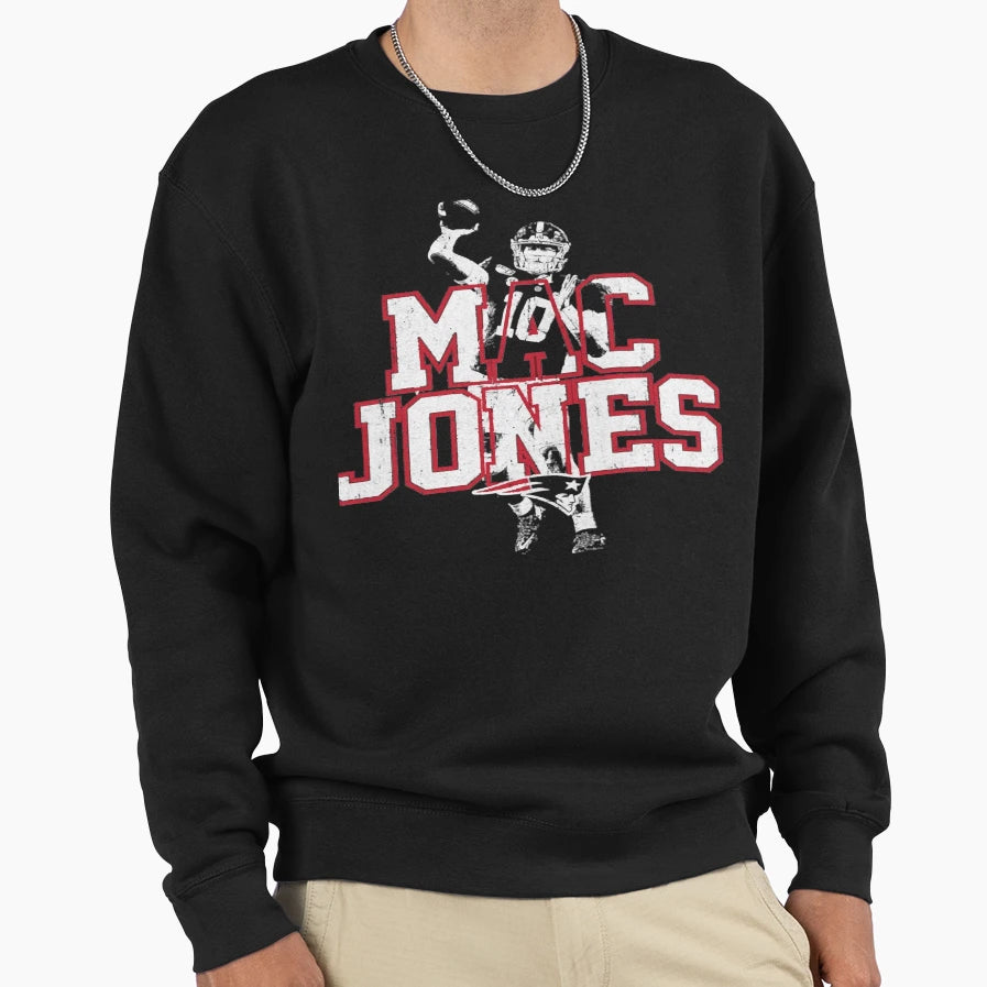 Mac Jones Png T-Shirt - Casual Everyday Wear Men Women - T-Shirt, Sweatshirt, Hoodie