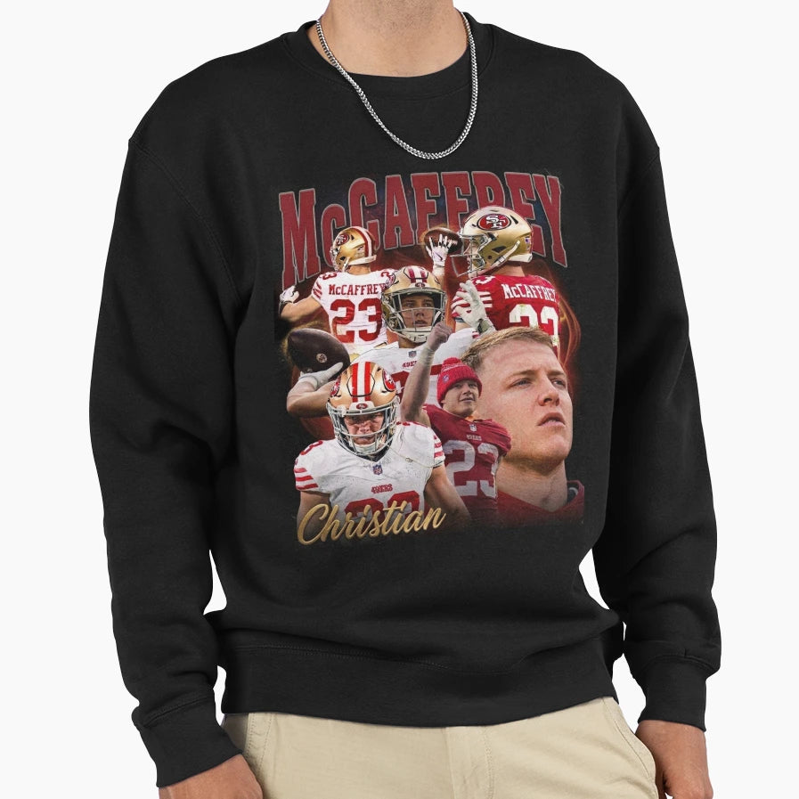 Mccaffrey Sweatshirt - Aesthetic Graphic for Adults - T-Shirt, Sweatshirt, Hoodie