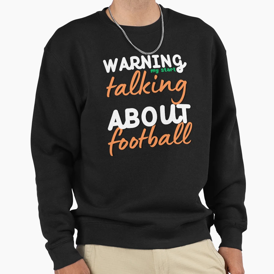 Football Lover American Football Sweatshirt - Custom Art Print for Adults - T-Shirt, Sweatshirt, Hoodie