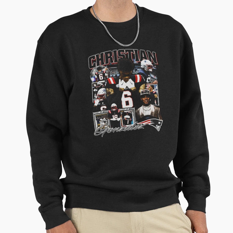 Christian Gonzalez Bootleg Sweatshirt - Unique Graphic Men Women - T-Shirt, Sweatshirt, Hoodie