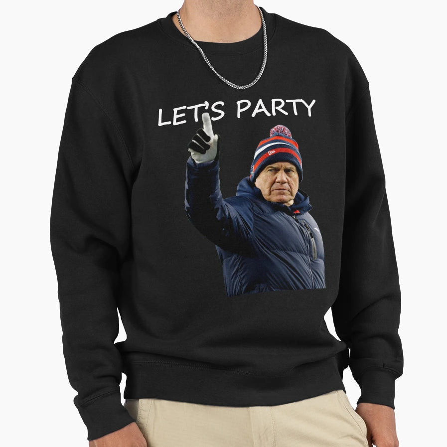 Bill Belichick Sweatshirt - Casual Everyday Wear Men Women - T-Shirt, Sweatshirt, Hoodie