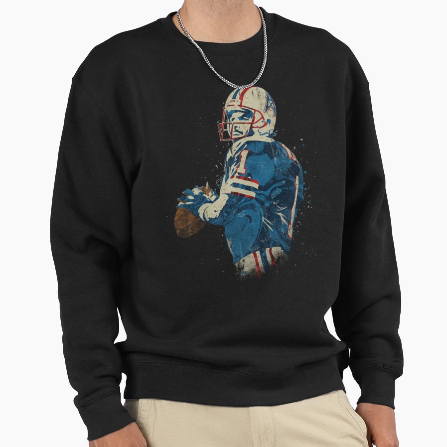 Warren Moon Sweatshirt - Graphic Print for Adults - T-Shirt, Sweatshirt, Hoodie