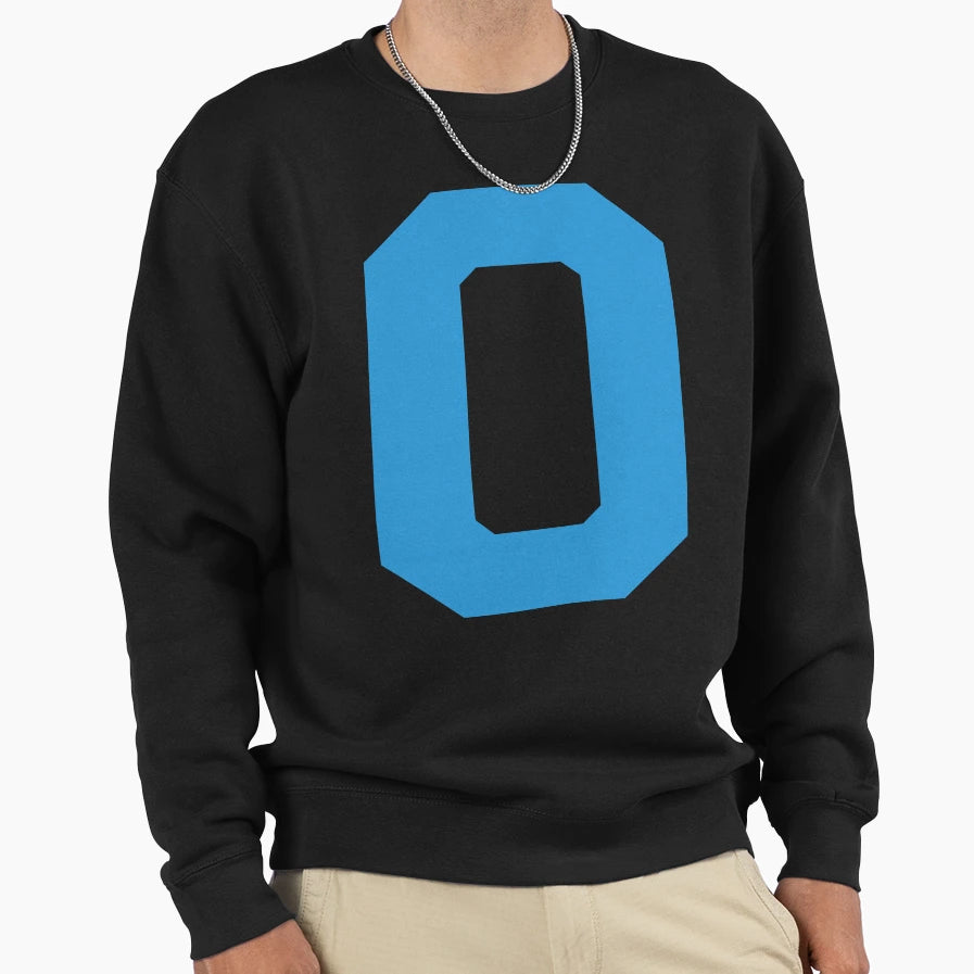Number 0 Blue Zero Sports Number 0 Sweatshirt - Novelty Apparel Unisex - T-Shirt, Sweatshirt, Hoodie