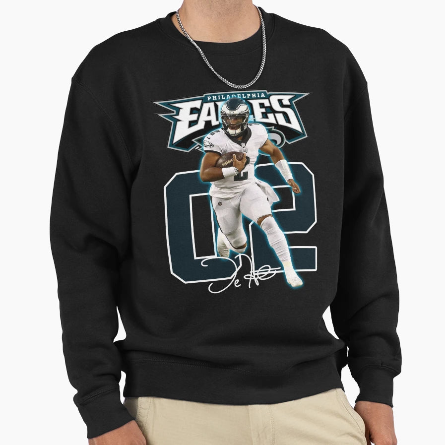 JH Football Signature 80S 90S Rap Sweatshirt - Graphic Print Men Women - T-Shirt, Sweatshirt, Hoodie