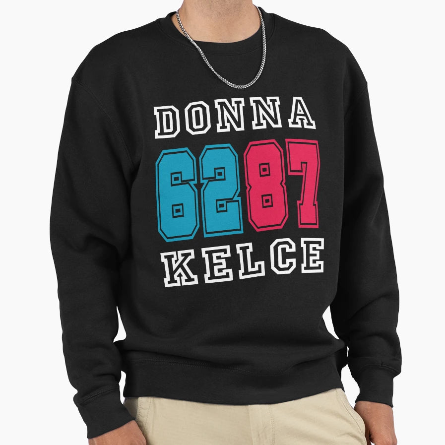 Kelcebowl Football Kelces Mom Donna Sweatshirt - Novelty Apparel Unisex - T-Shirt, Sweatshirt, Hoodie