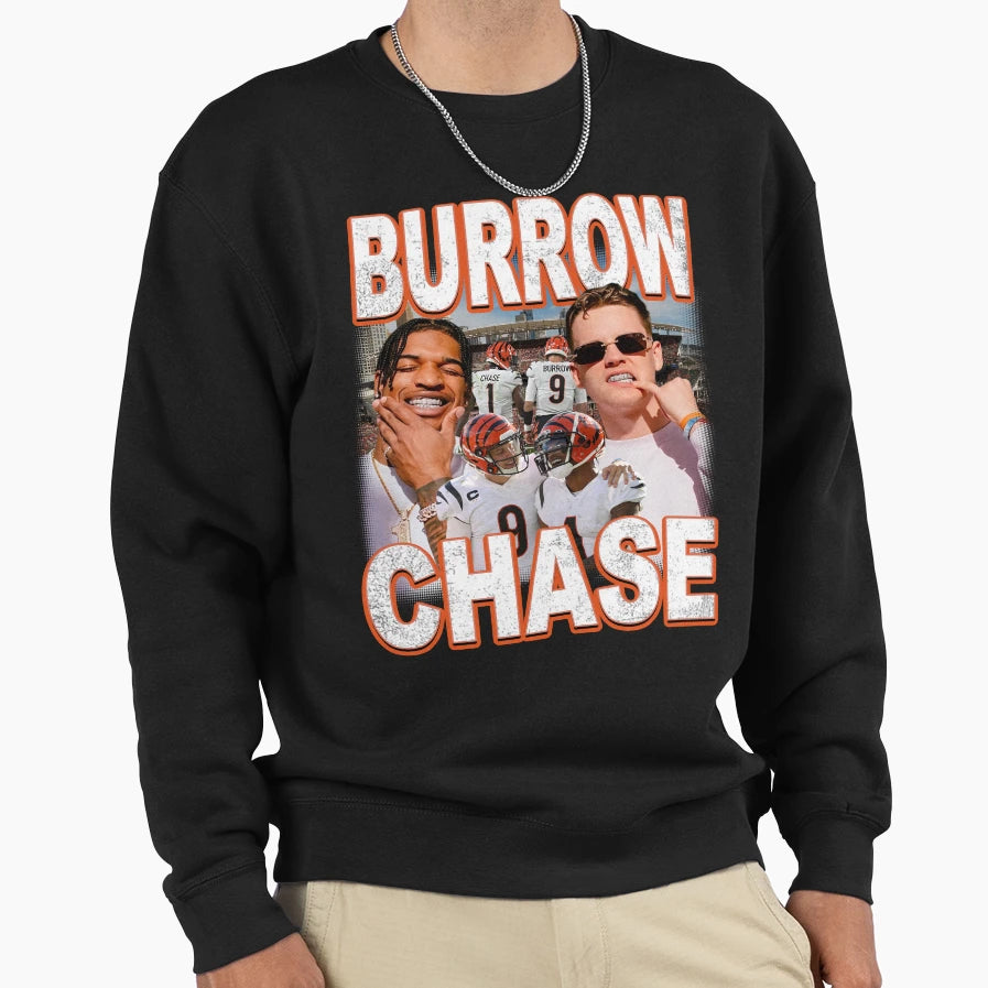 Jamarr Chase JB Grills Football Sweatshirt - Fun Novelty Design Unisex - T-Shirt, Sweatshirt, Hoodie