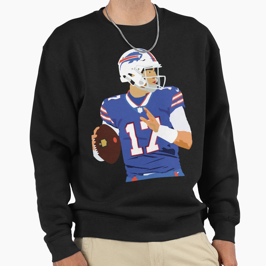 Buffalo Josh Sweatshirt - Aesthetic Graphic Men Women - T-Shirt, Sweatshirt, Hoodie