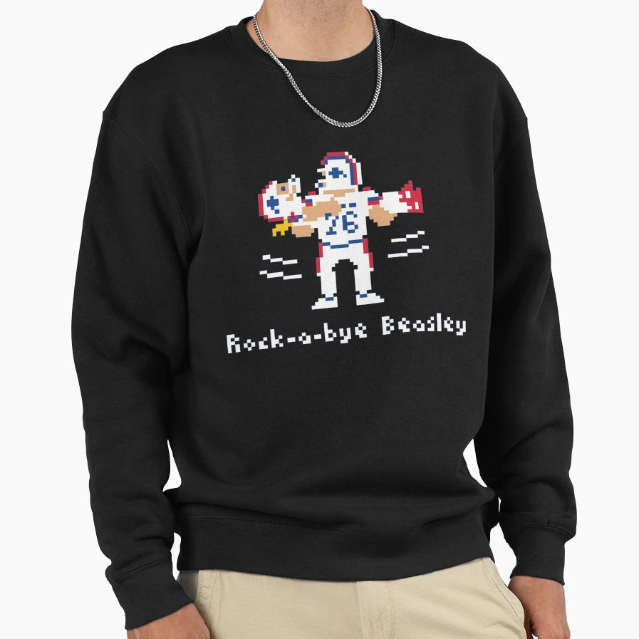 Rock Bye Beasley Funny Football Sweatshirt - Custom Art Print Men Women - T-Shirt, Sweatshirt, Hoodie