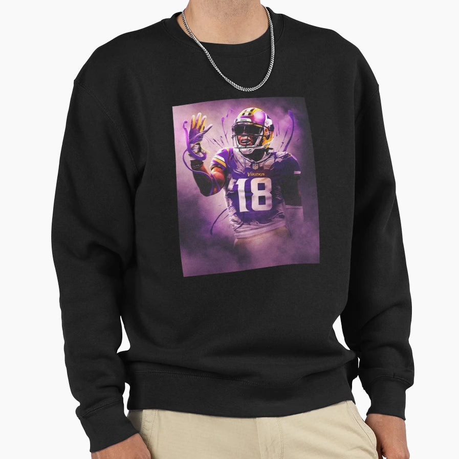 Justin Jeffersona Sweatshirt - Aesthetic Graphic for Adults - T-Shirt, Sweatshirt, Hoodie