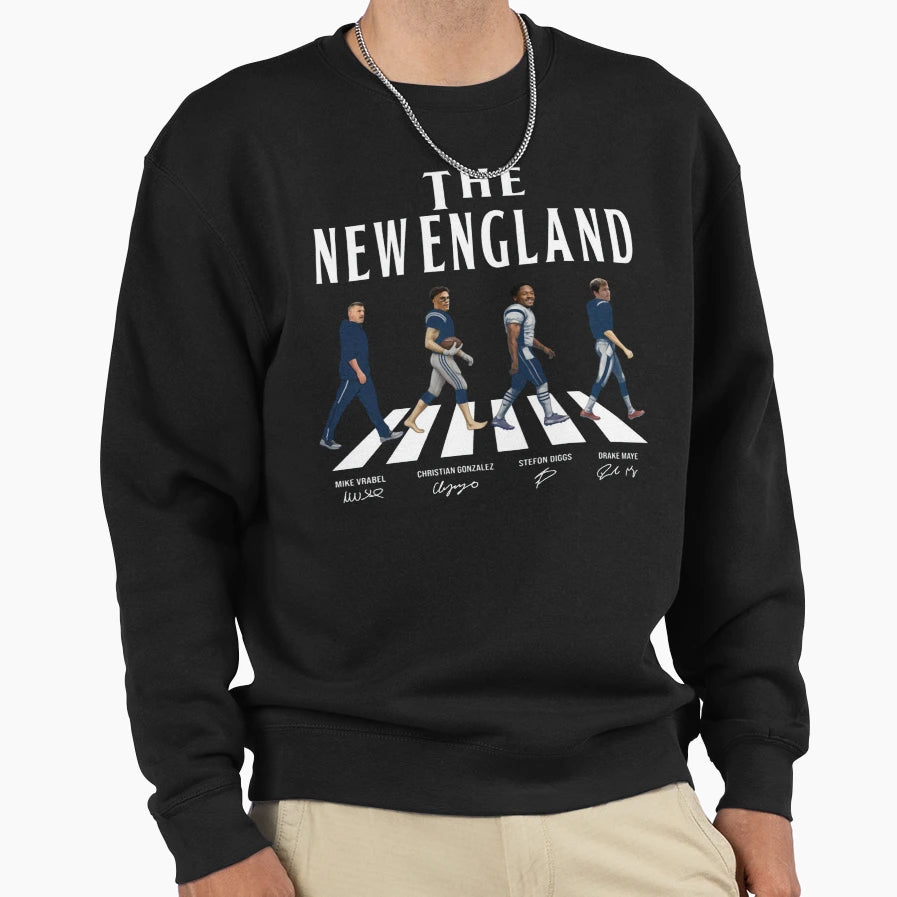 New England Mike Vrabel Christian Sweatshirt - Custom Art Print Men Women - T-Shirt, Sweatshirt, Hoodie