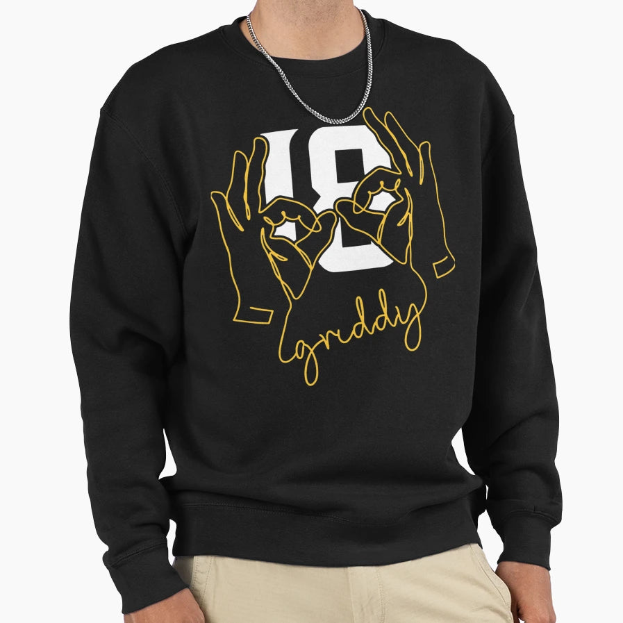 Justin Jef Sweatshirt - Fun Novelty Design Unisex - T-Shirt, Sweatshirt, Hoodie