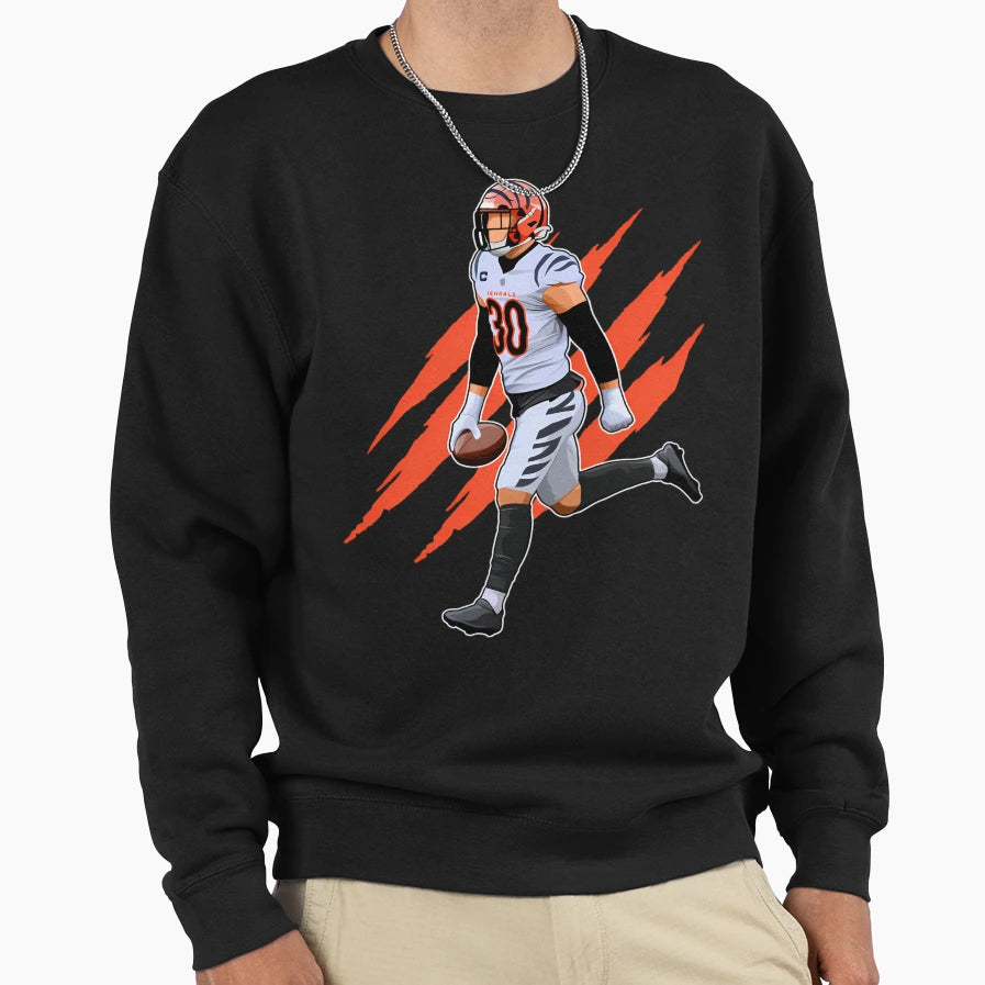 Jessie Bates Celebrates 30 Claw Sweatshirt - Fun Novelty Design Men Women - T-Shirt, Sweatshirt, Hoodie