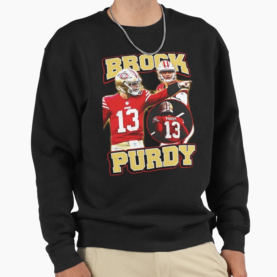 BP Football 49Ers Sweatshirt - Graphic Print Unisex - T-Shirt, Sweatshirt, Hoodie