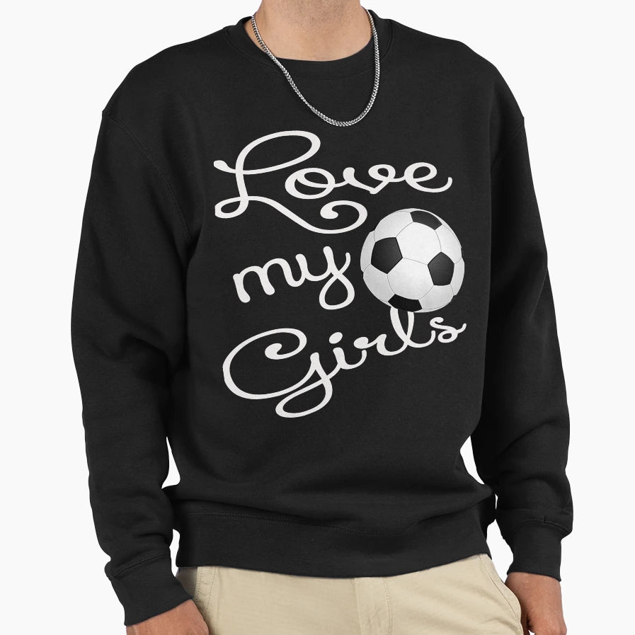I Love My Soccer Futbol Mom Soccer T-Shirt - Streetwear Style for Adults - T-Shirt, Sweatshirt, Hoodie