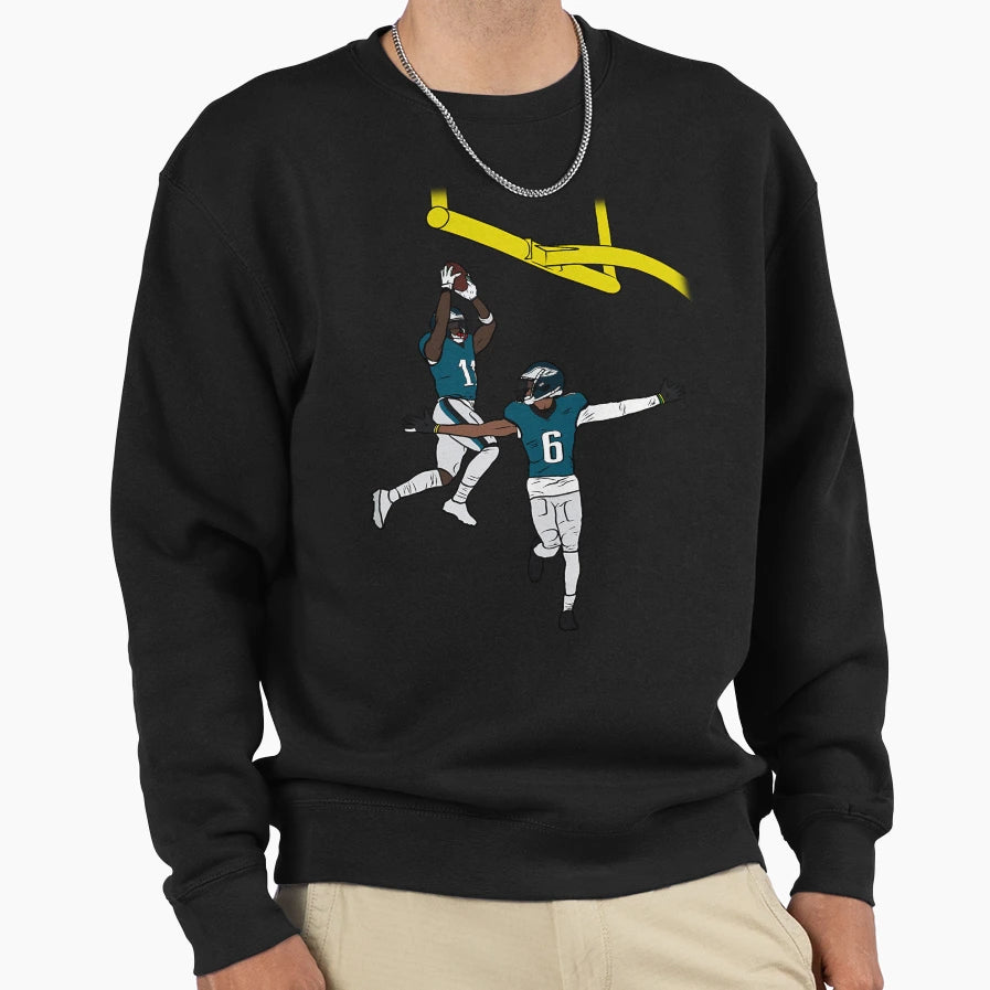 Aj Brown And Devonta Smith Dunk Sweatshirt - Unique Graphic for Adults - T-Shirt, Sweatshirt, Hoodie