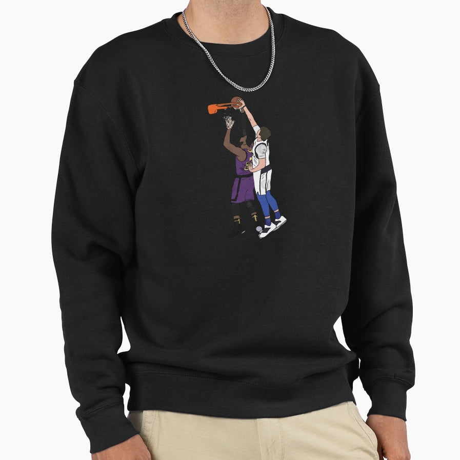 Luka Doncic Basketball Sweatshirt - Novelty Apparel for Adults - T-Shirt, Sweatshirt, Hoodie
