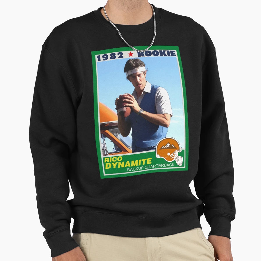 Uncle Rico Rookie Card Napoleon Sweatshirt - Trendy Graphic Men Women - T-Shirt, Sweatshirt, Hoodie