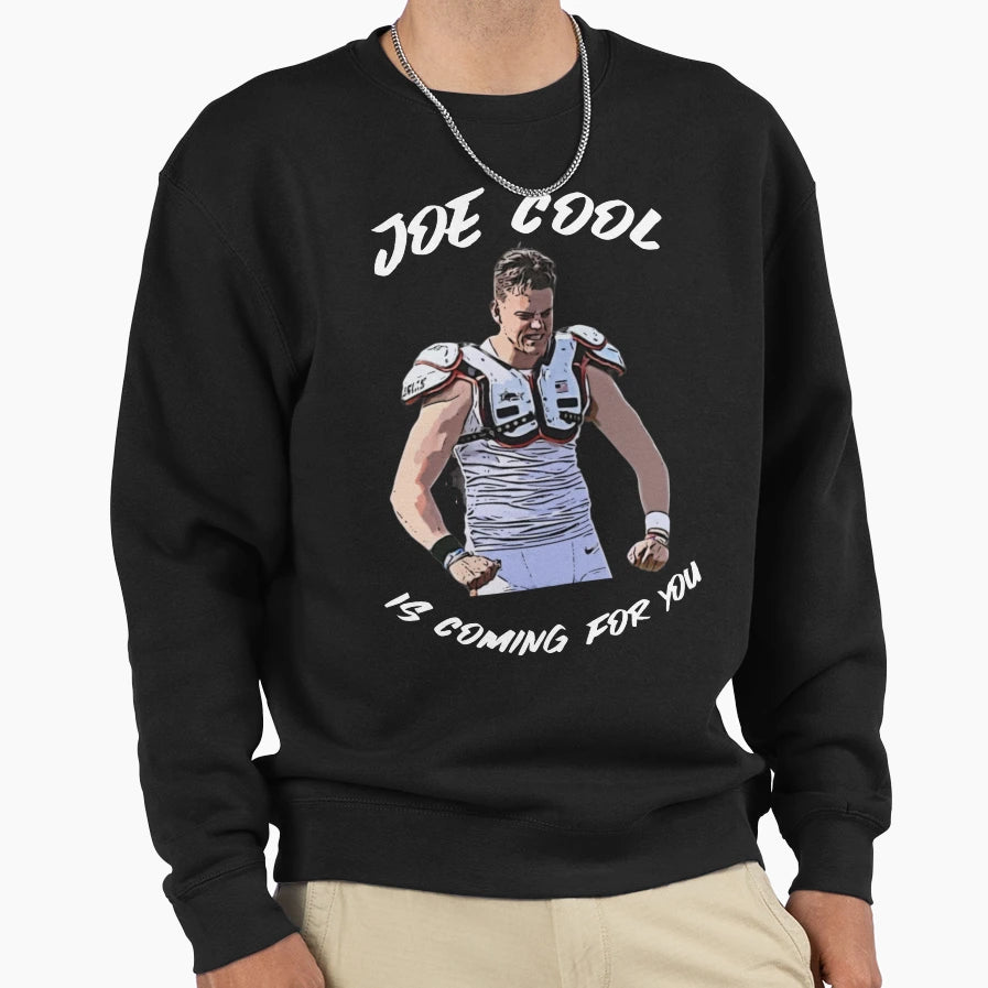 Joe Is Coming You Aka JB Sweatshirt - Minimalist Print Men Women - T-Shirt, Sweatshirt, Hoodie