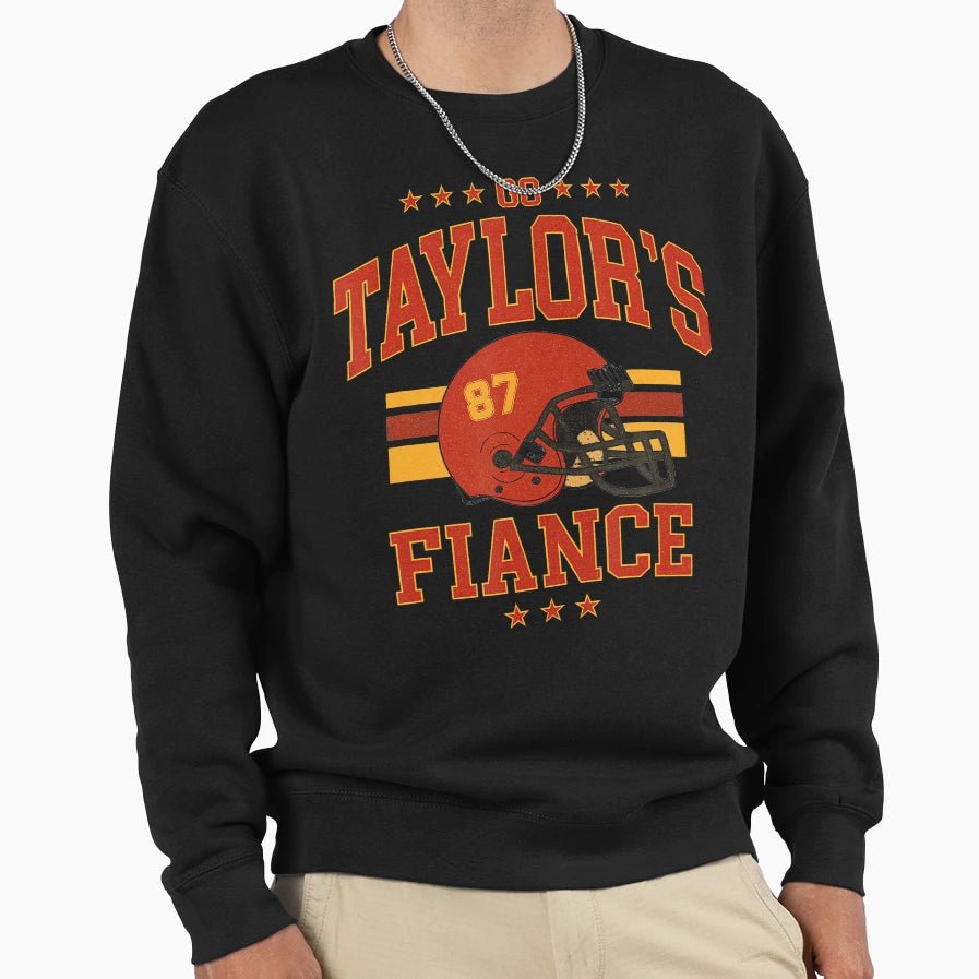 Go Taylors Fianc Funny Sweatshirt - Unique Graphic Unisex - T-Shirt, Sweatshirt, Hoodie