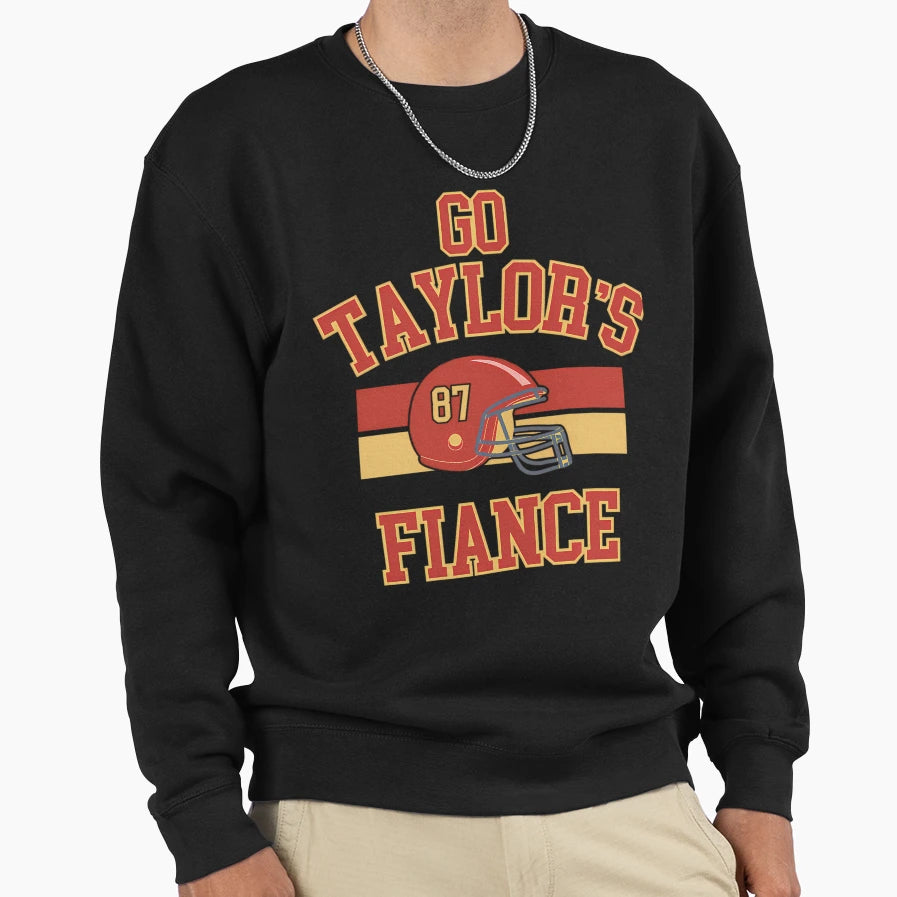 Singer Taylors Music Est Go Fiance Sweatshirt - Trendy Graphic for Adults - T-Shirt, Sweatshirt, Hoodie