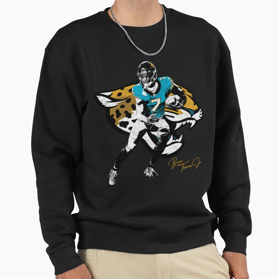 Brian Thomas Jr Variant Sweatshirt - Aesthetic Graphic for Adults - T-Shirt, Sweatshirt, Hoodie