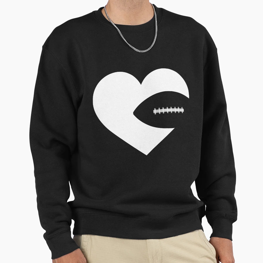 American Football Lover Sweatshirt - Minimalist Print for Adults - T-Shirt, Sweatshirt, Hoodie