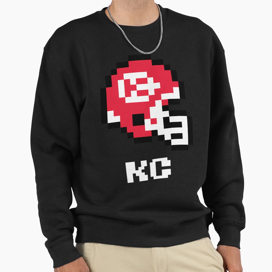 Kansas City Chiefs Tecmo Super Sweatshirt - Minimalist Print Men Women - T-Shirt, Sweatshirt, Hoodie