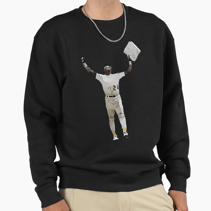Rickey Henderson Sweatshirt - Fun Novelty Design for Adults - T-Shirt, Sweatshirt, Hoodie