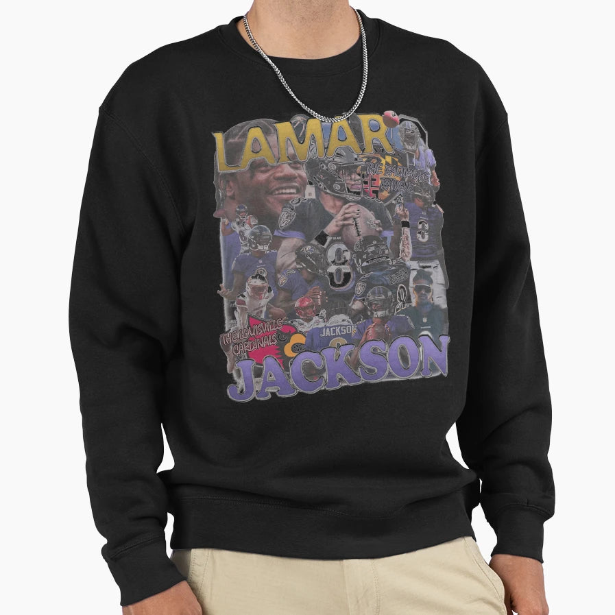 Lamar Sweatshirt - Casual Everyday Wear for Adults - T-Shirt, Sweatshirt, Hoodie