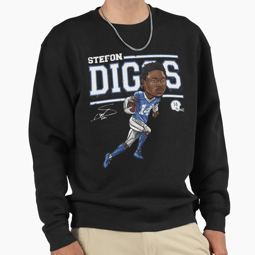 14 Player Quarterback Sports Sweatshirt - Aesthetic Graphic Unisex - T-Shirt, Sweatshirt, Hoodie
