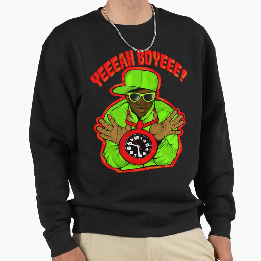 Flava Flav Sweatshirt - Trendy Graphic Men Women - T-Shirt, Sweatshirt, Hoodie