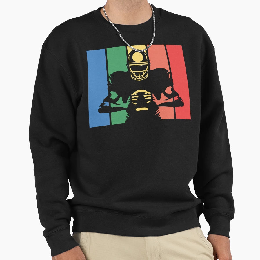 American Football Sweatshirt - Aesthetic Graphic for Adults - T-Shirt, Sweatshirt, Hoodie