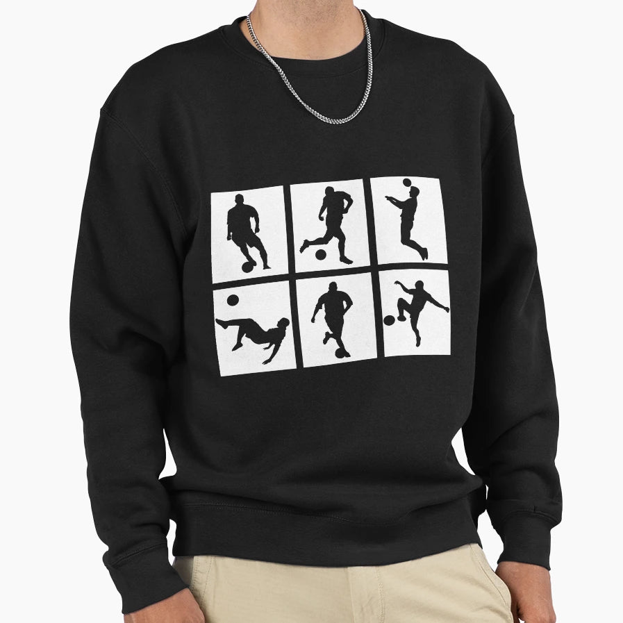 Football Soccer Sweatshirt - Streetwear Style Men Women - T-Shirt, Sweatshirt, Hoodie
