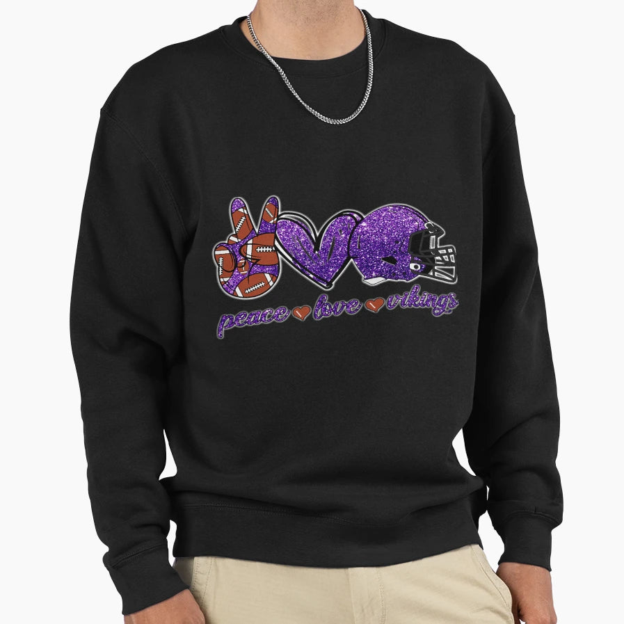 Art Minnesota Vikings Sweatshirt - Fun Novelty Design Unisex - T-Shirt, Sweatshirt, Hoodie